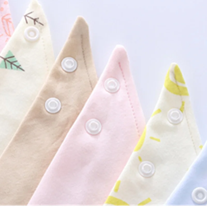 Хлопковые детские слюнявчики мягкая бандана шарф для кормления детская одежда