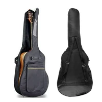 high quality 41 acoustic guitar case double straps padded waterproof guitar case gig bag backpack cover fit for f 310