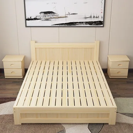 Домашняя кровать спальня мебель для дома скандинавский простой современный из