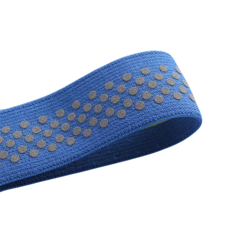 

1pc Unisex Anti-slip Elastic Sports Hair Band Night Reflective Yoga Running Sweat-absorbent Headband Sports Trend