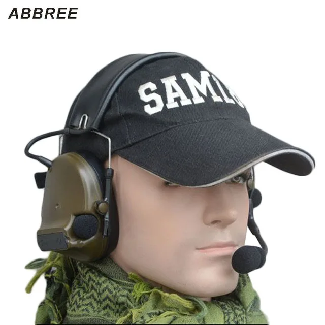 TCA Tactical ComTac III (новая модель) гарнитура с шумоподавлением для трехмерной