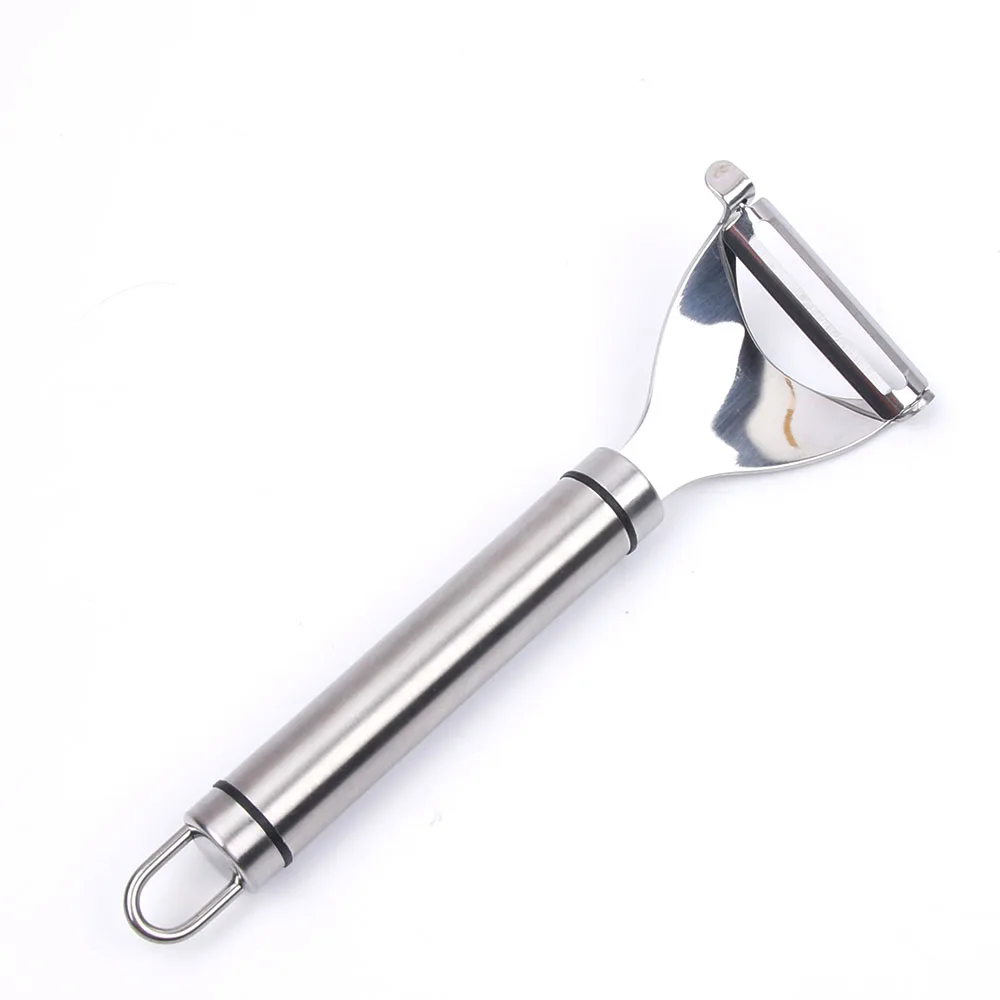 Овощечистка из нержавеющей стали кухонный инструмент для чистки картофеля