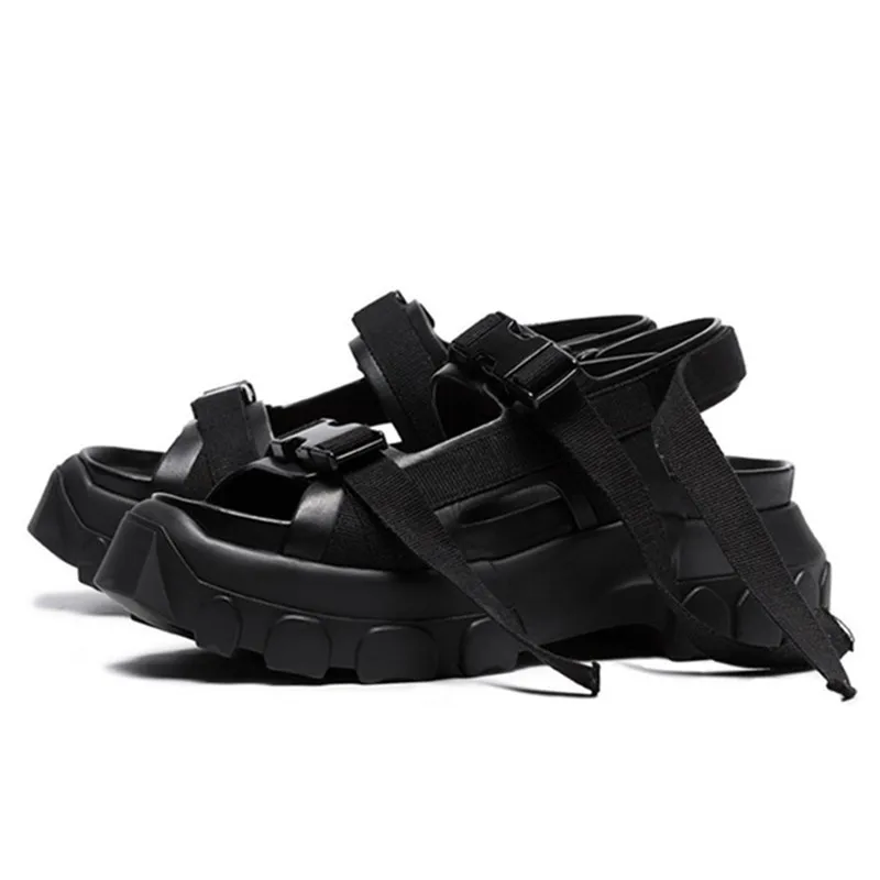 Сандалии женские на платформе зеленые повседневные туфли мягкая подошва пляжные