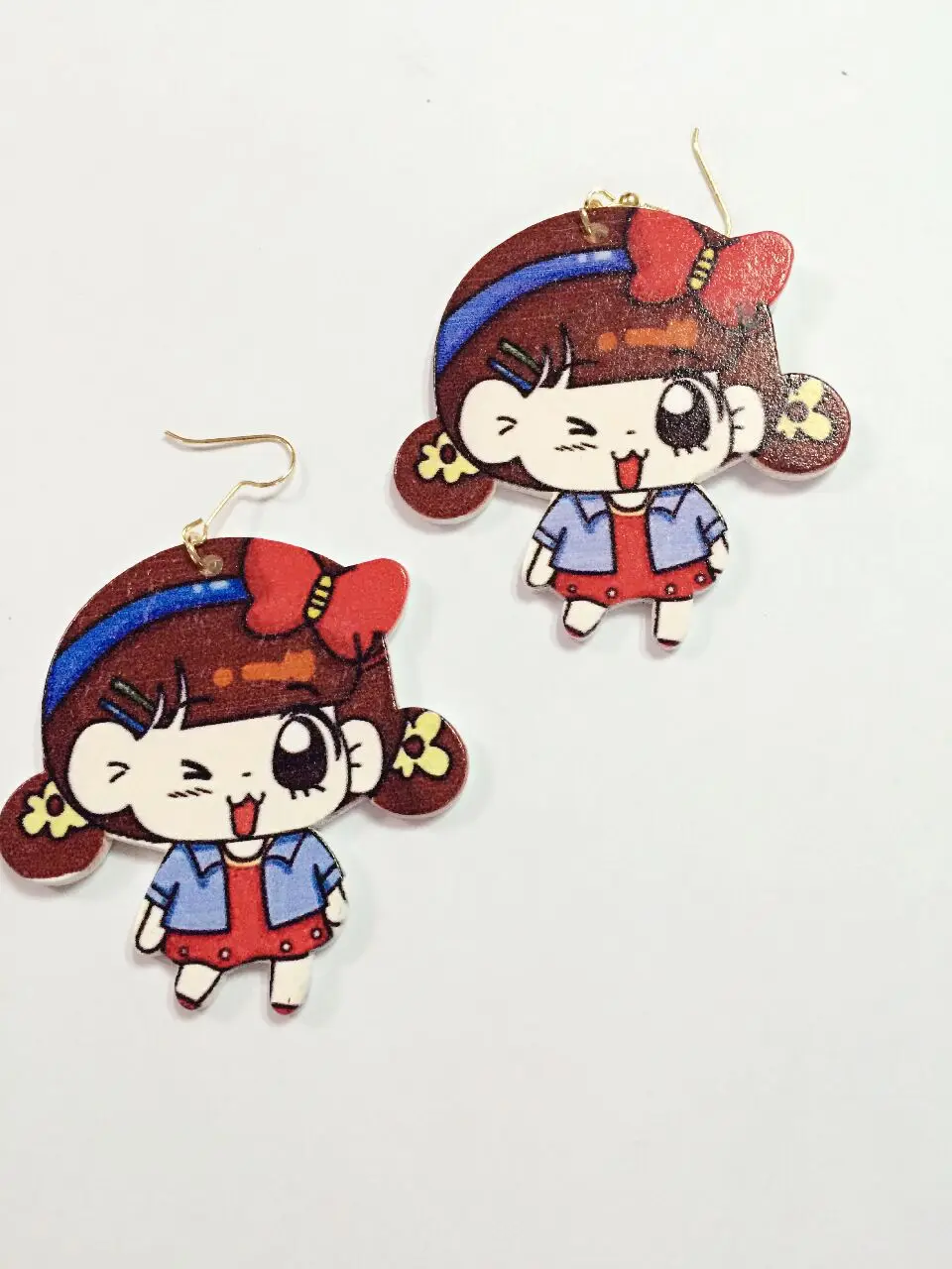 Пара деревянных сережек для девочек ювелирные изделия женщин новинка 2016 года |