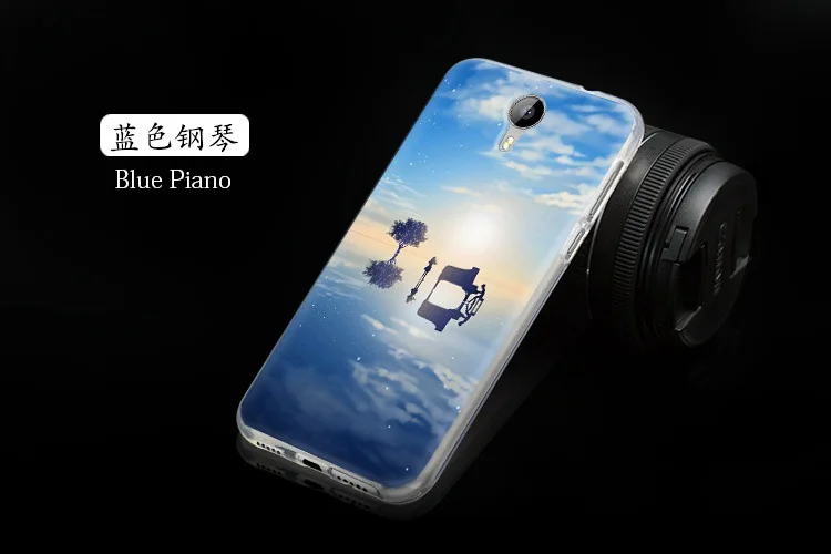 Для Fundas HOMTOM HT3 силиконовый чехол цветной рисунок мультяшный мягкий tpu для Pro