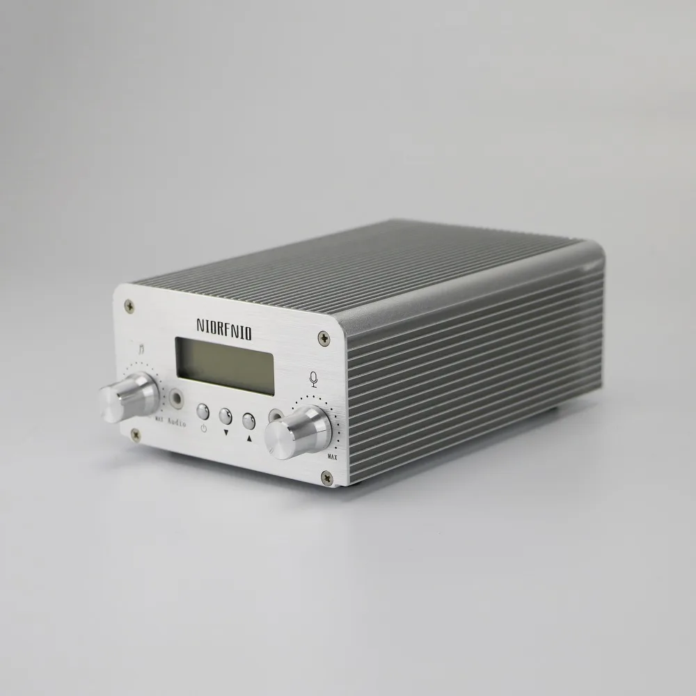 NIORFNIO 1 Вт/6 Вт стерео PLL fm-передатчик с управлением пк и Bluetooth 76-108 МГц Регулируемый |