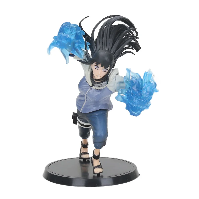 15cm Hinata opp Героя аниме «Наруто Ураганные Хроники Наруто Узумаки Gals Хьюга Хината Джирайя Харуно фигурка героя аниме «Наруто PVC Фигурки Игрушка Коллекционная модель куклы - Цвет: 15cm Hinata opp