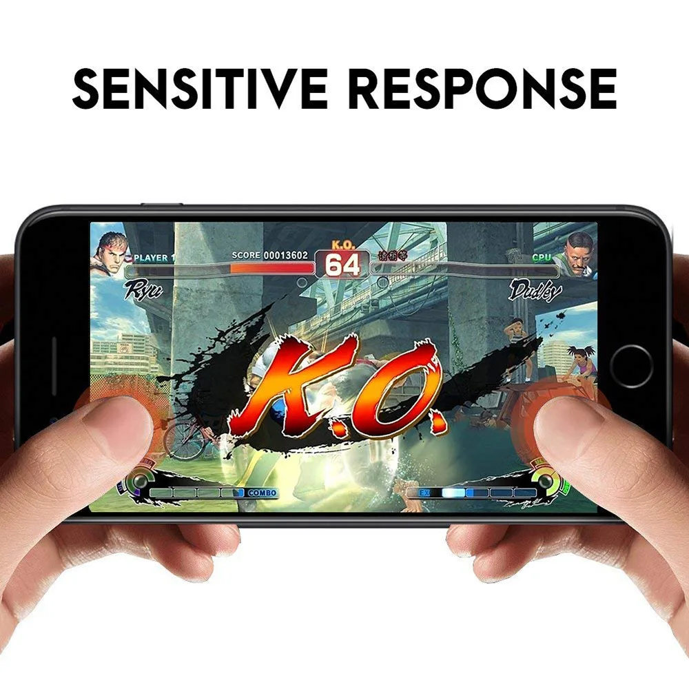 Ascromy 2 шт 5D Защитная пленка для экрана iPhone 7 Plus защитная из закаленного стекла 4D X 8 6