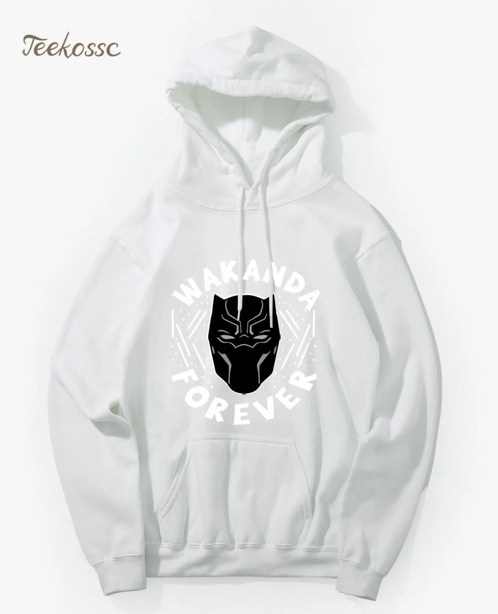 Черная пантера толстовка мужская Wakanda Forever толстовки мужские s Killmonger пуловер толстовка с капюшоном Harajuku флис хип хоп Уличная одежда