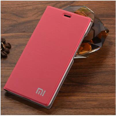 Горячее предложение! Распродажа! Xiaomi RedMi 4 4 pro 4A 4X3 3S 3X S стенд флип чехол из искусственной кожи чехол Xiaomi RedMi 4pro Prime жесткий чехол S - Цвет: Light Red