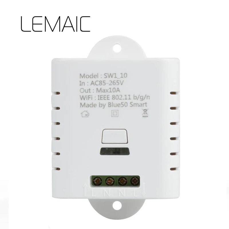 LEMAIC WiFi Smart Switch U Home Automation Module приложение пульт дистанционного управления Share control