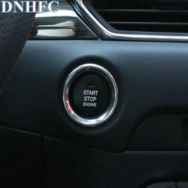 DNHFC ABS start stop защита двигателя декоративные блестки для MAZDA CX 5 CX5 KF 2 го поколения 2017