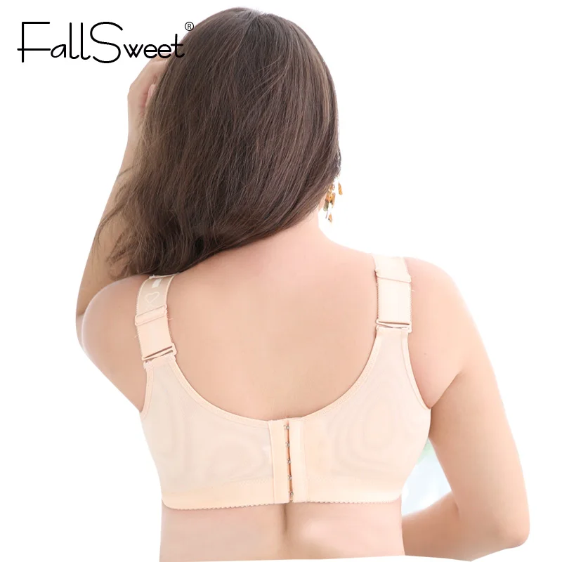 FallSweet полный охват бюстгальтер без косточек Bralette для женщин плюс размер Нижнее