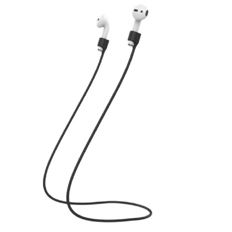 Силиконовые Беспроводной Bluetooth наушники ремешок для Apple Airpods шнурок с петельками