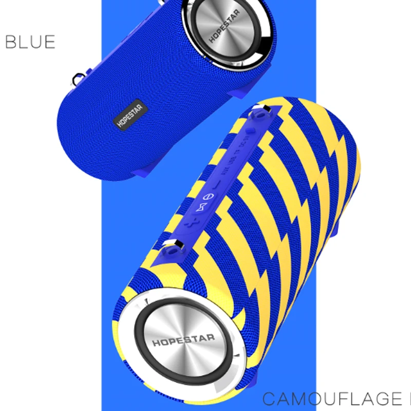 HOPESTAR H39 беспроводной портативный Bluetooth динамик Водонепроницаемый Открытый бас