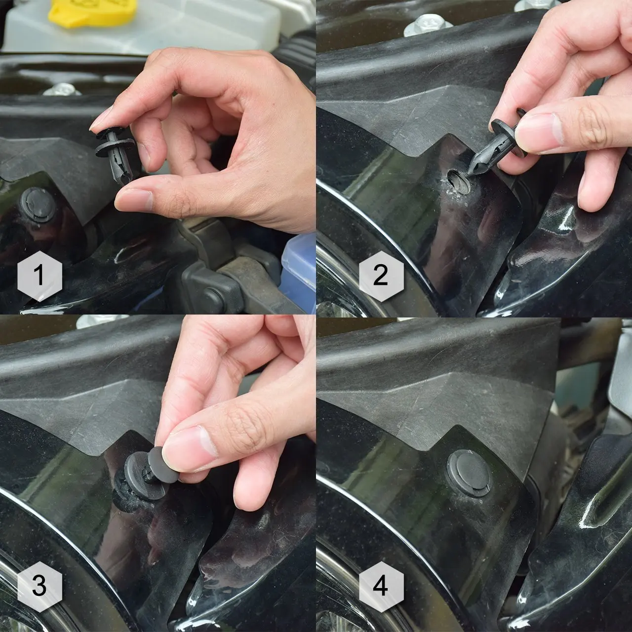 

240pcs Universal Retainer Clips Push Retainers Set In Case Car For Volvo C30 C70 S40 S60 S80 V40 V50 V60 V70 Xc60 Xc70 Xc90