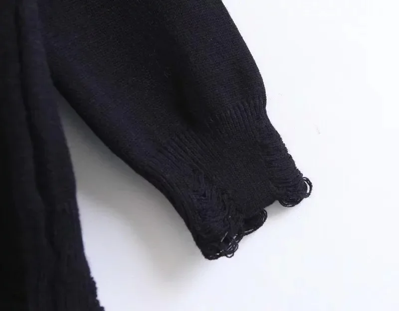 Осень 2017 г. новый европейский Стиль Женская мода v-образным вырезом с длинным