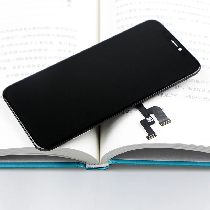 Большие части Amoled Oled для iPhone X ЖК дисплей экран сенсорный дигитайзер сборка