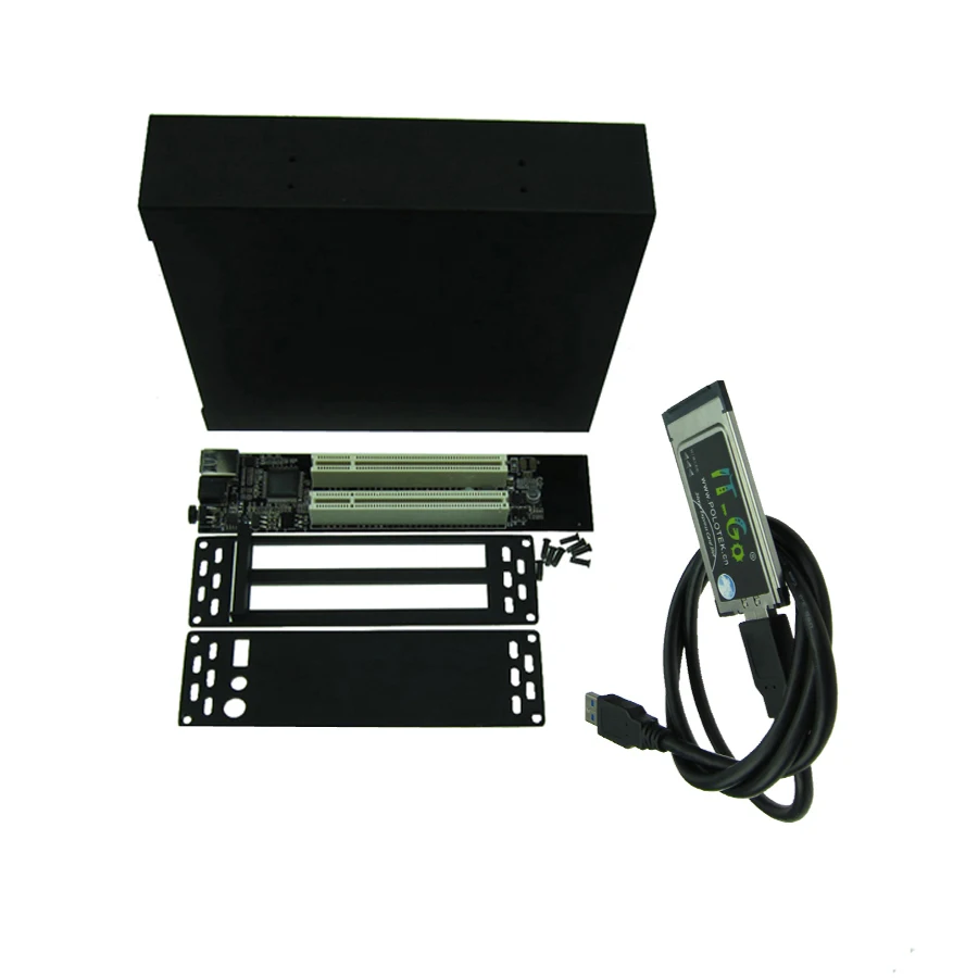 ExpressCard 34 или 54 на 2 слота PCI адаптер riser Card express карта порт для ноутбука с корпусом