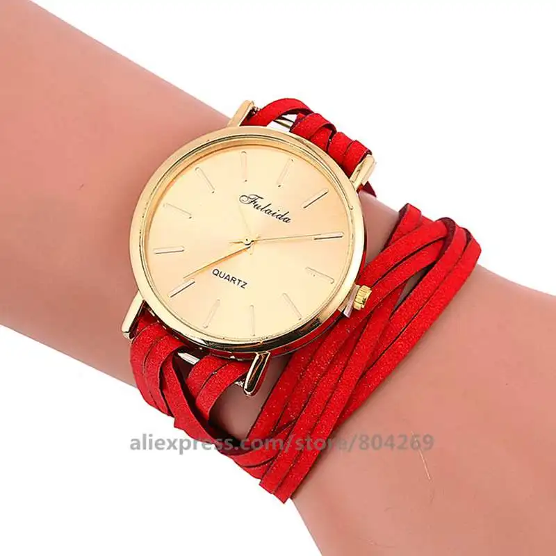 Часы наручные кварцевые с кожаным ремешком для мужчин и женщин 919758 | Наручные