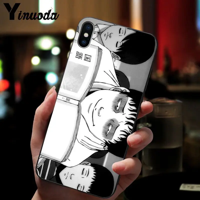 11pro MAX kawaki Tomie черный мягкий силиконовый чехол для телефона из ТПУ Apple iPhone 8 7 6 6S Plus X