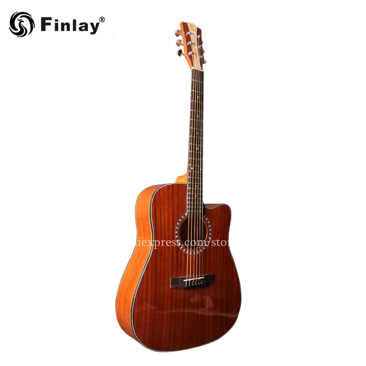 Finlay High end 41 "акустические гитары полностью из красного дерева/корпус ra с жестким