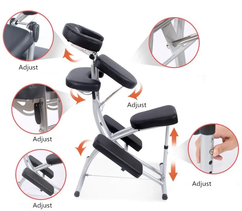 Роскошный Fodable Татуировка спа стул салон мебель легкий портативный современный