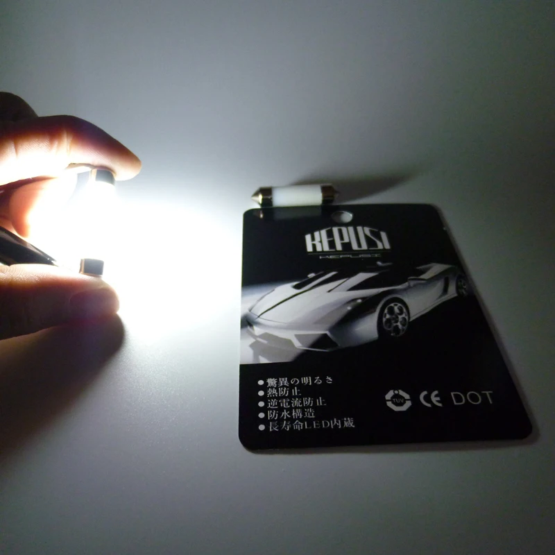 4x Festoon C5W Автомобильный светодиодный светильник C10W 31 мм 36 39 41 внутренний купольный