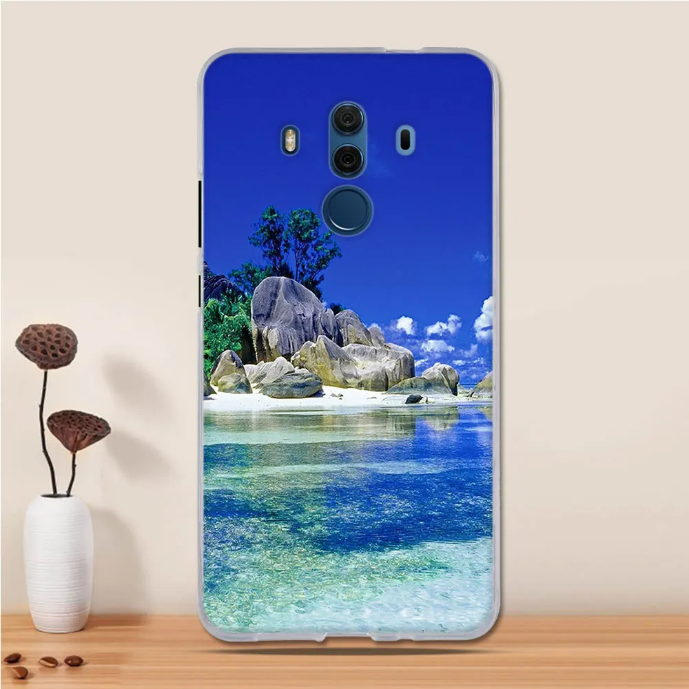 Чехол для huawei mate 10 Pro, силиконовый чехол для huawei mate 10 Pro, чехол из ТПУ, противоударный чехол для huawei mate 10 Pro, чехол