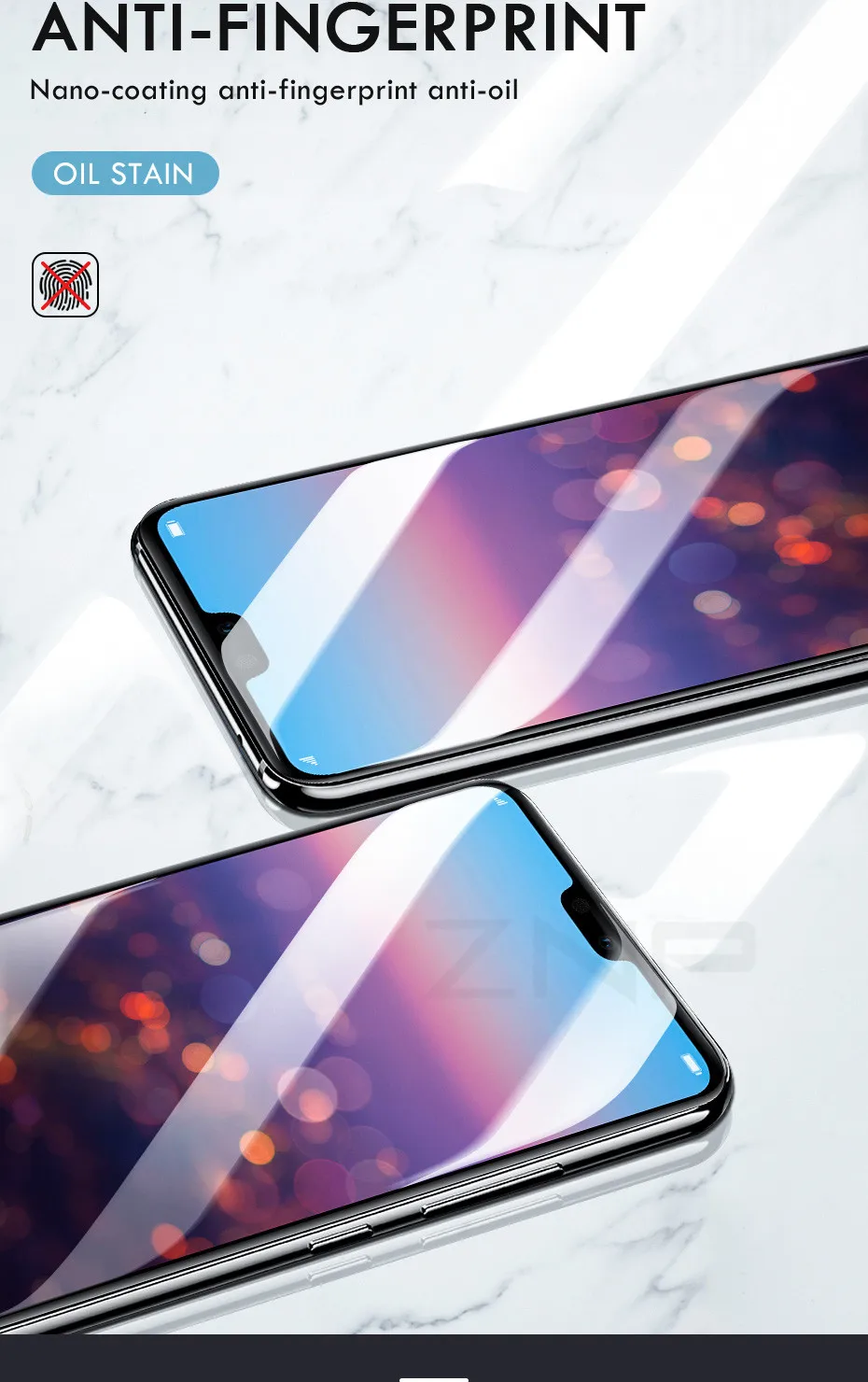 ZNP 15D Защитное стекло для huawei P20 Lite P30 Pro P10 Plus закаленное защитное стекло для huawei Honor 10 9 Lite