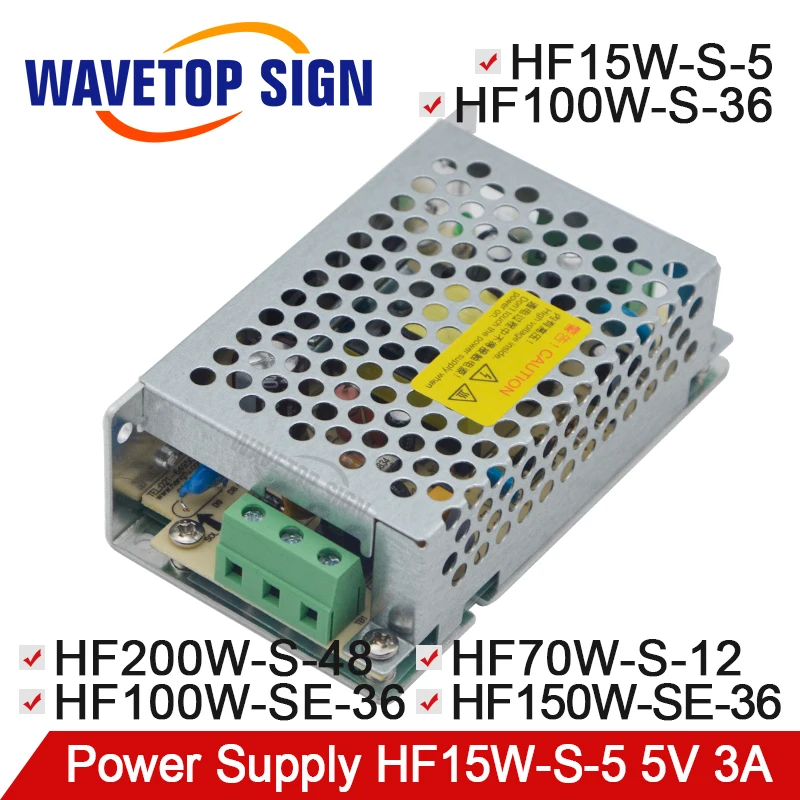 WaveTopSign HuFengSwitching источник питания 5 в 12 В 24 36 48 3 А для станка с ЧПУ|Детали