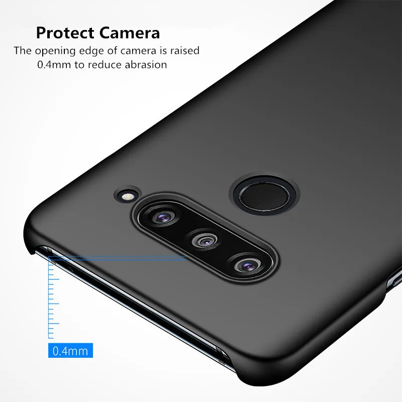 Роскошный простой полный защитный противоударный чехол для телефона LG V40 ультра