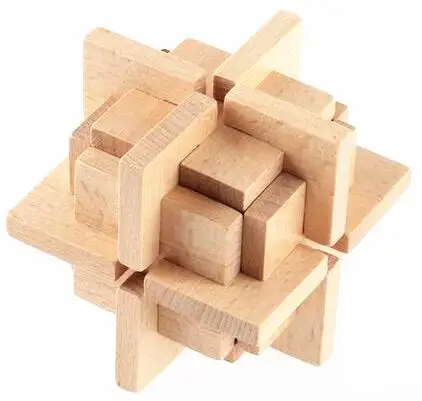 Новинка 2017 деревянный пазл IQ головоломки для развития интеллекта деревянные с