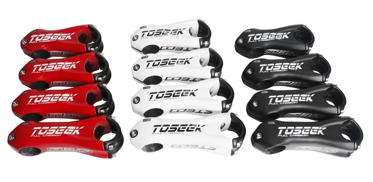 УГЛЕРОДНЫЙ шток для шоссейного велосипеда TOSEEK 31 8 мм угол 10 длина 80/90/100/110 запчасти