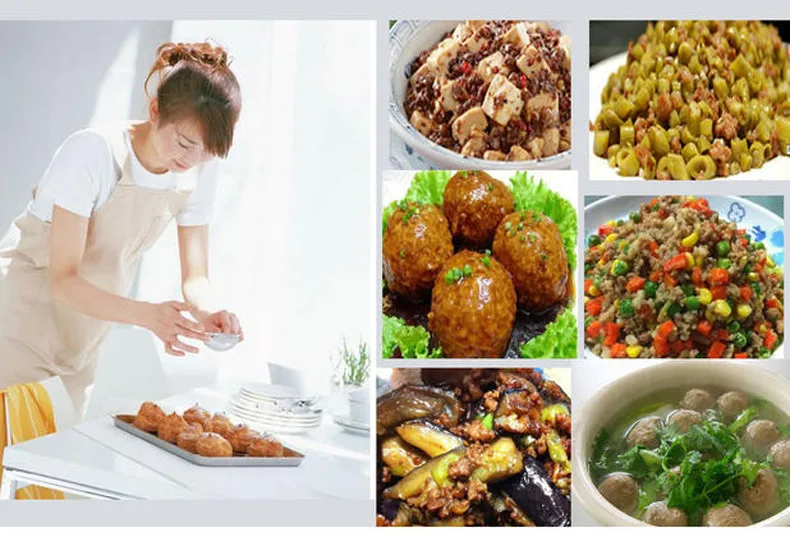 Бытовая мясорубка из нержавеющей стали Мясорубка электрическая мясорубка THMGF500A