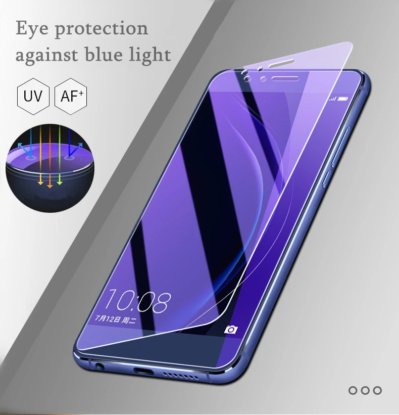 2 шт./лот, полностью закаленное стекло для huawei P8 Lite, huawei P9 Lite, защита экрана 2.5D 9 H, стекло для huawei Honor 8 Lite