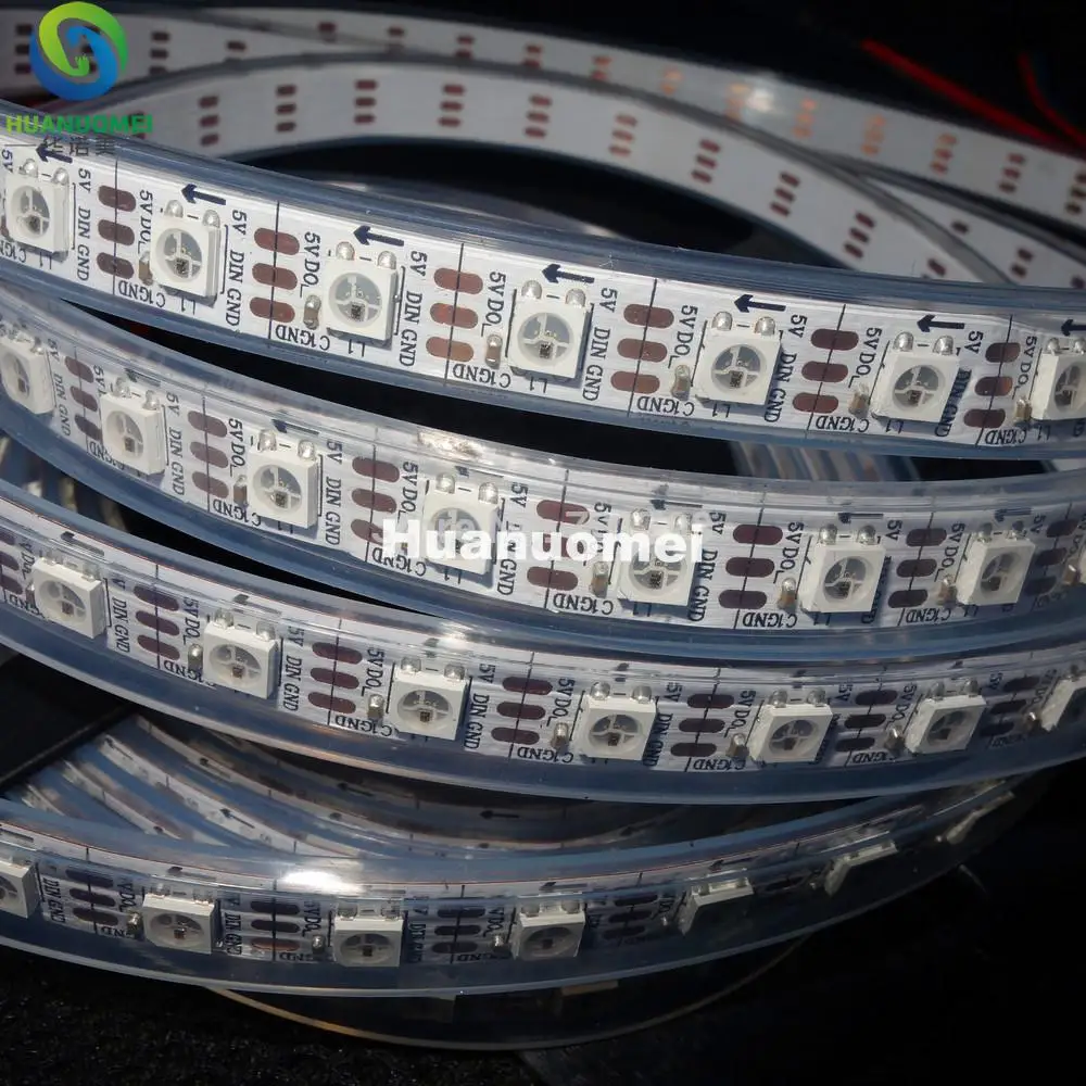 5 м 74 светодисветодиодный светодиодный s/m DC5V Адресуемая светодиодная Пиксельная