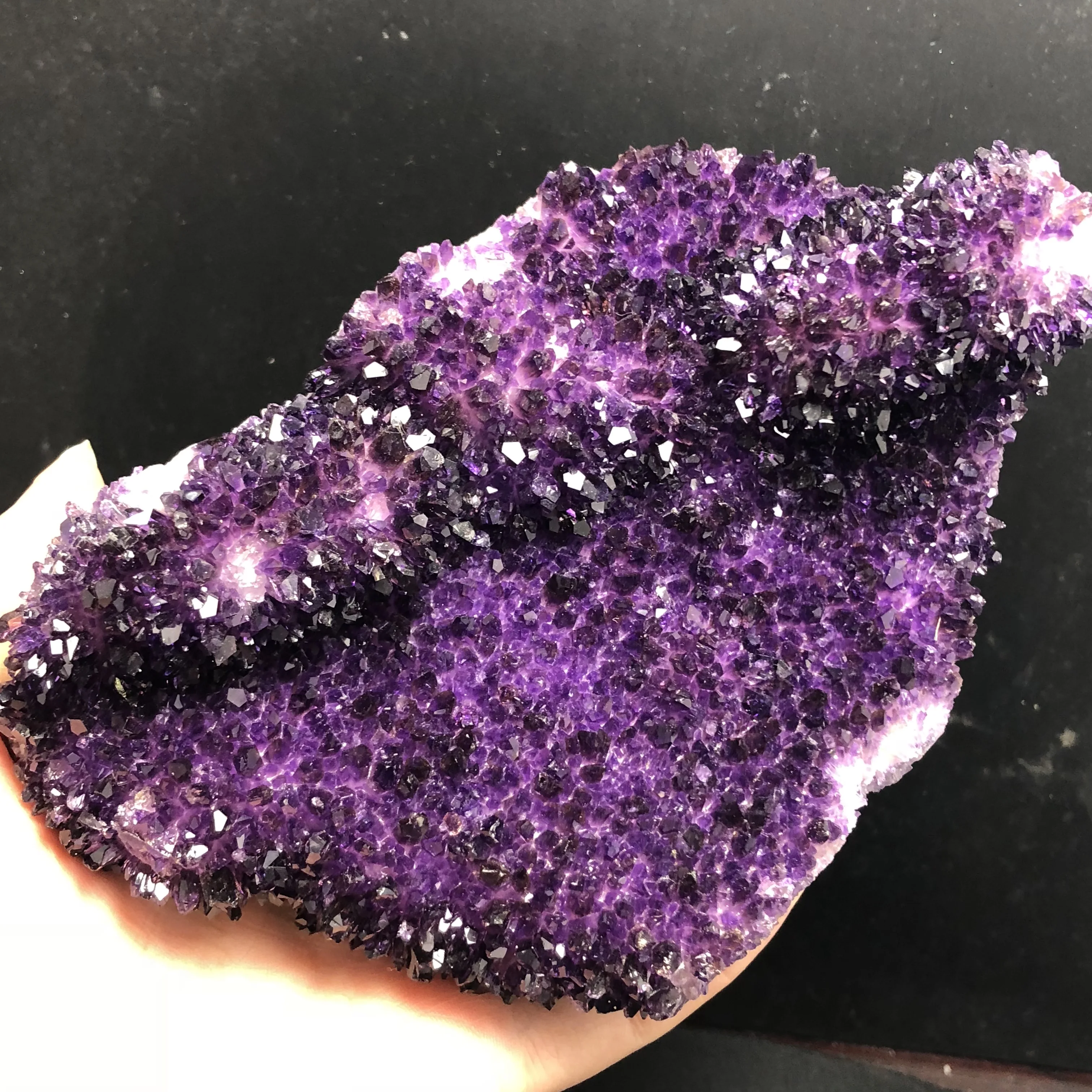 High quality amethyst phantom crystal cluster stones and minerals Healing crystals for home decoration | Дом и сад