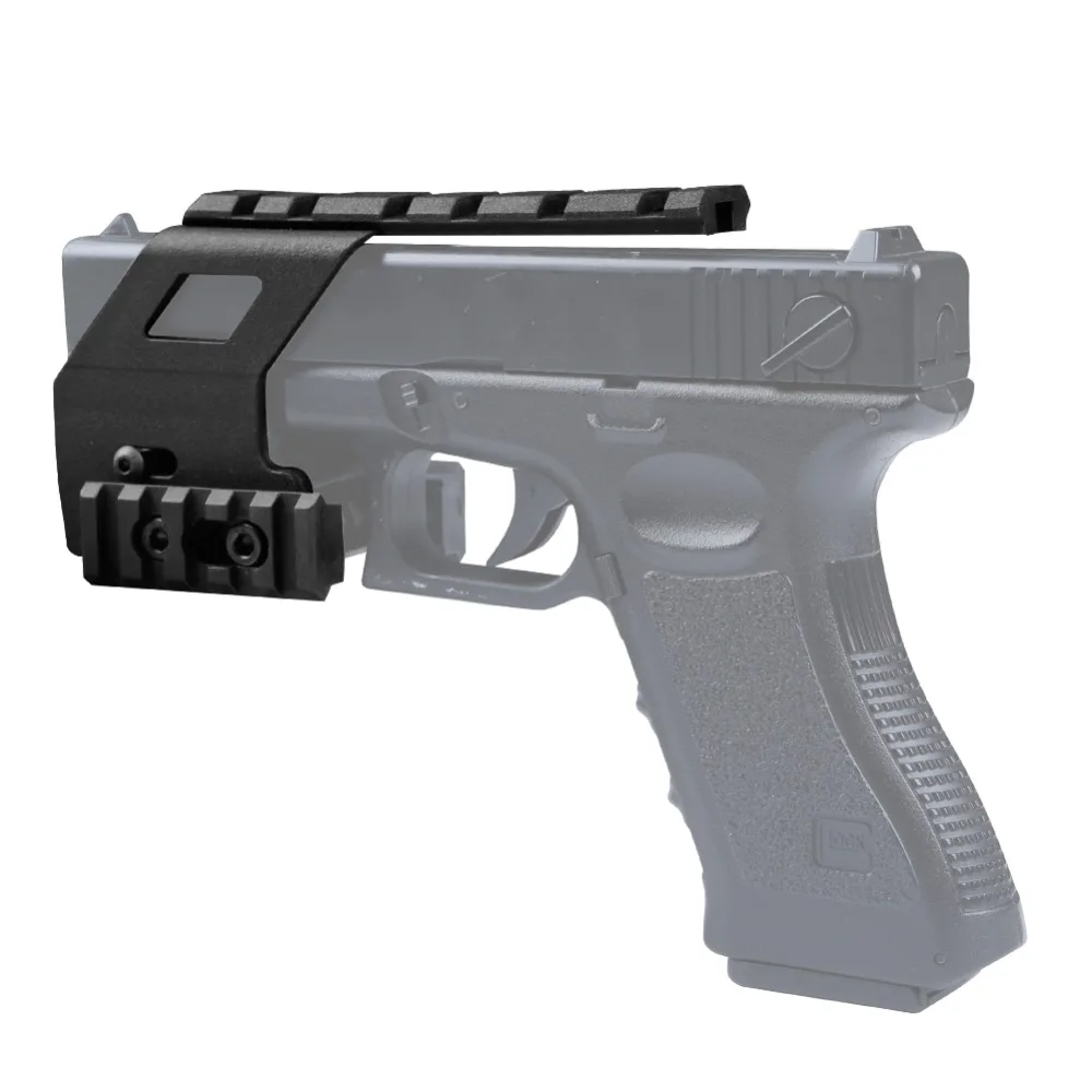 Тактический Для Пистолетов Glock база для рейки адаптер Системы Glock крепление для Glock серии G17 18 19 пистолет набор аксессуаров