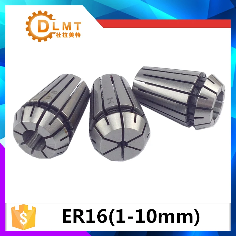 ER16 1-10 мм 10 шт. пружинный цанговый набор прецизионный пружинный цанговый набор для токарного станка с ЧПУ гравировальный фрезерный станок