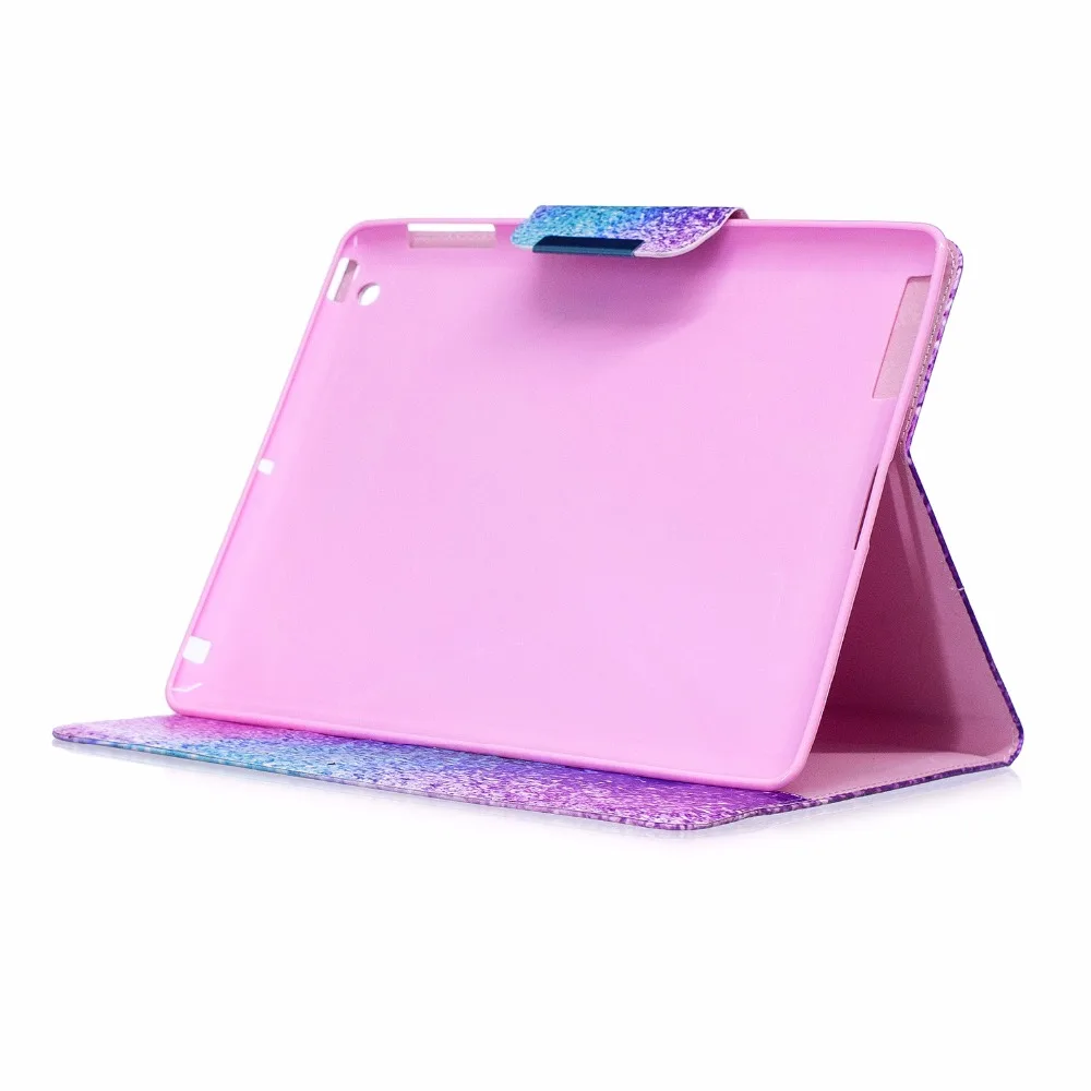 Мрамор роспись из искусственной кожи чехол для Apple iPad 2/3/4 iPad2 iPad3 iPad4 9," A1395 A1403 A1458 с Экран защитная пленка