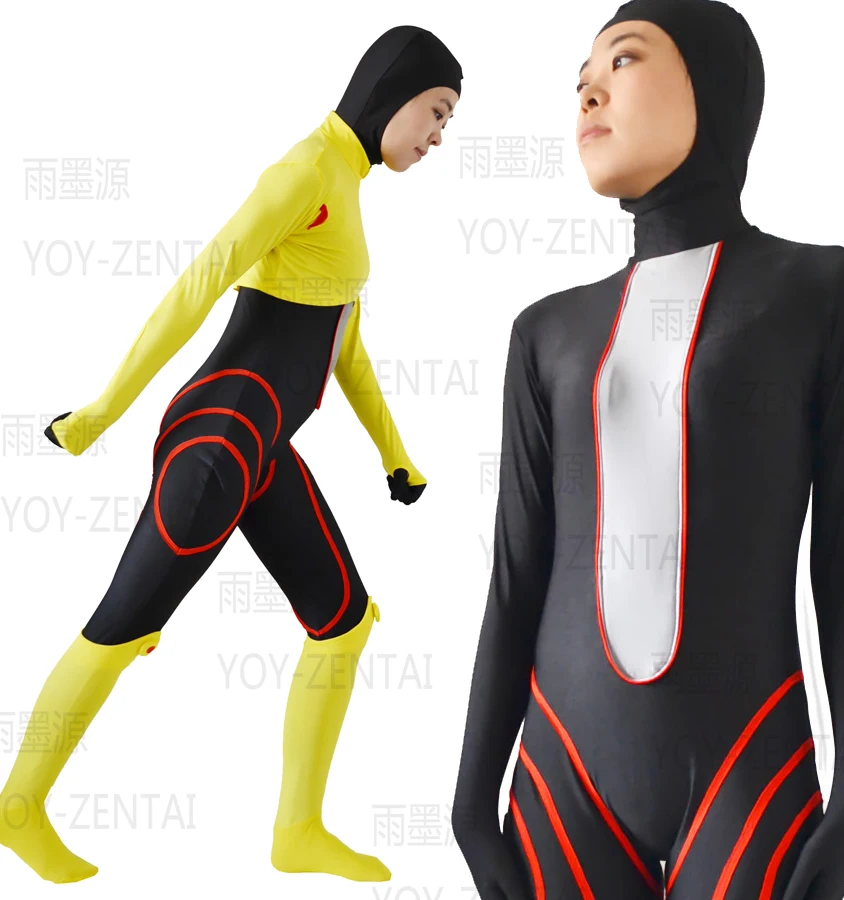 Женский костюм для косплея Tomago супергероя из фильма Coser 5 высокого качества на