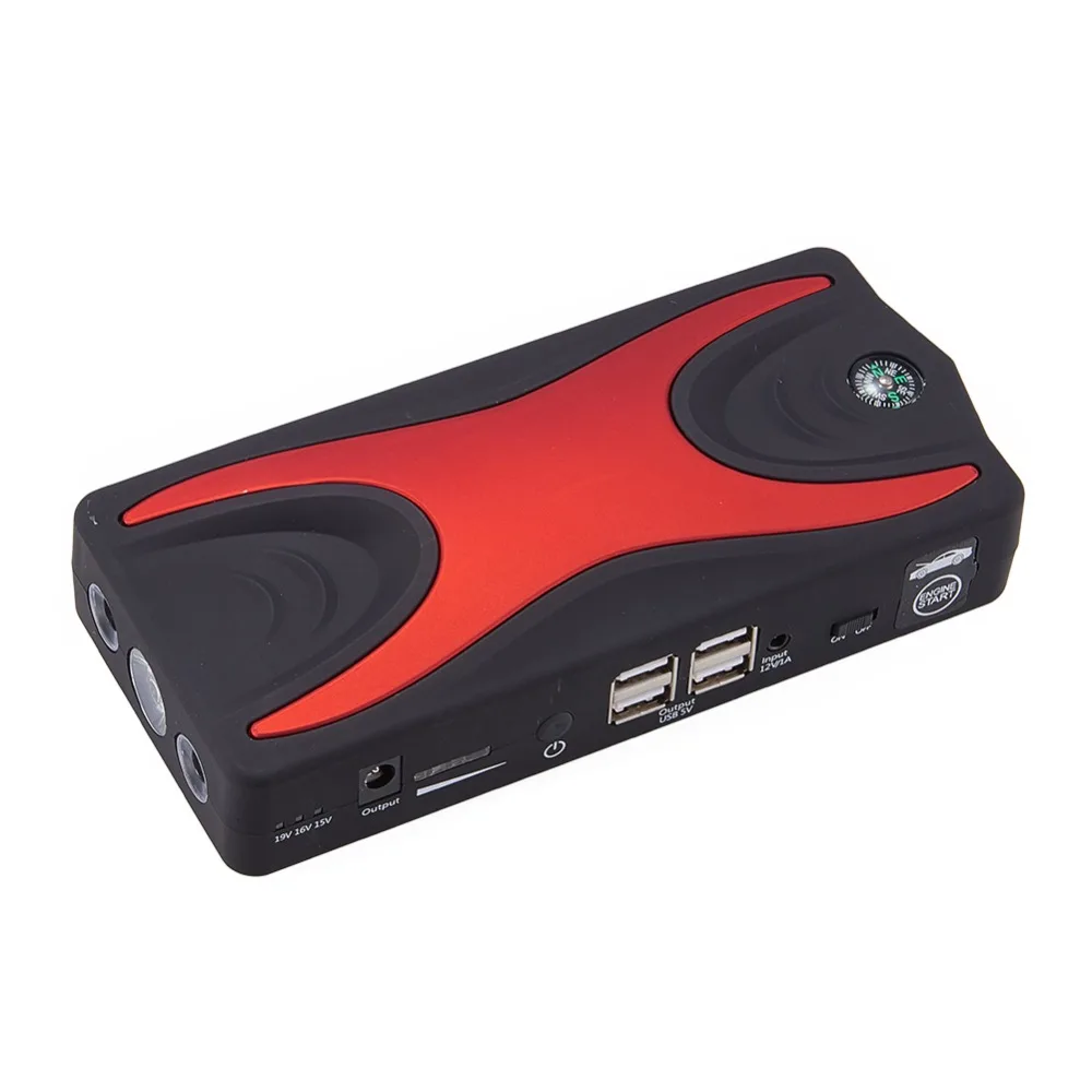 Автомобильный стартер Power Bank 600A Портативный Аккумулятор Booster Зарядное устройство