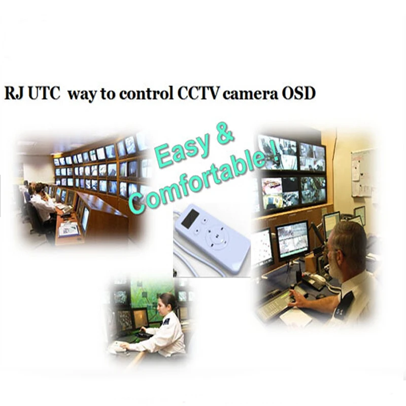 HD AHD аналоговый UTC управление Лер для наблюдения CCTV камера BNC кабель OSD меню пульт дистанционного управления(не включает батарею