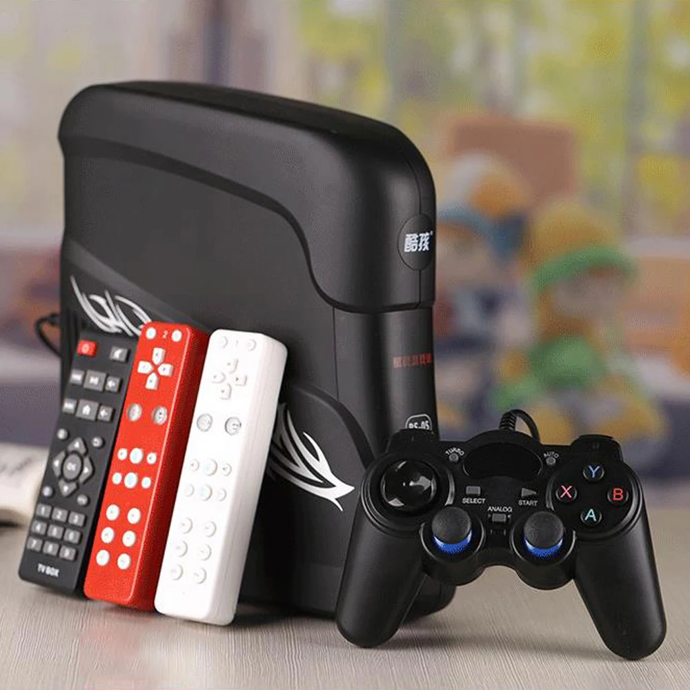 4 ядра 32 бит процессор Android 4.4.4 HDMI/AV 8 Гб умный дом хост ТВ wifi Ретро видеоигра соматосенсорная игровая консоль США/ЕС вилка