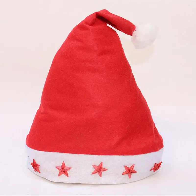 Multiple Xmas Hat Christmas Decoration For Home Supplies Santa Christmas Hats Children Adults Kids Cap For Christmas Party Props - Цвет: 11