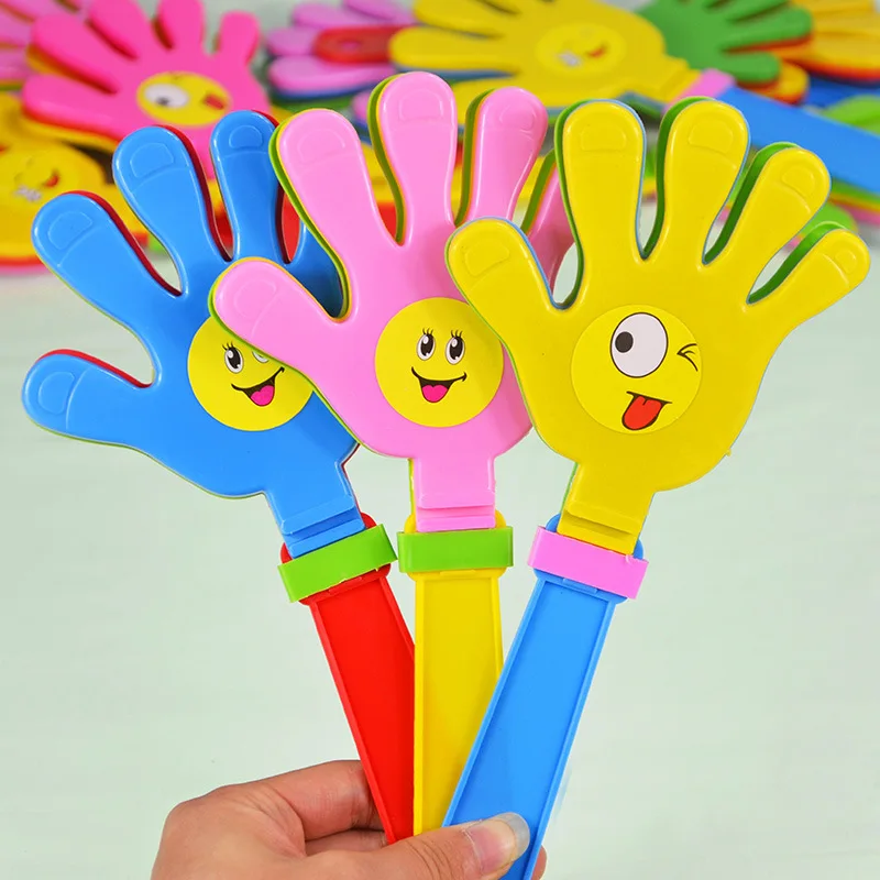 1 шт. Модные Красочные руки Футбол игры производитель гудок для приветствия дети