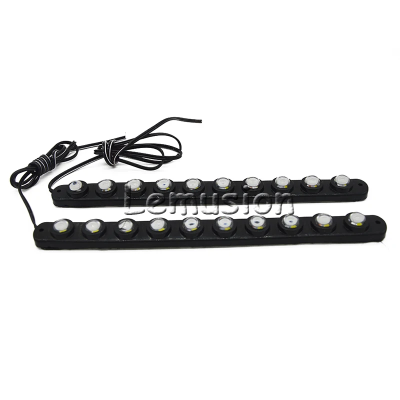 1 пара 10 светодиодный дневный ходовой светильник для автомобиля 12 В