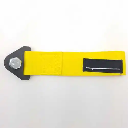 Yellow Универсальный тюнинг гоночный автомобиль Буксировочный трос буксировочный трос автомобиля буксировочный крюк - Цвет: Yellow