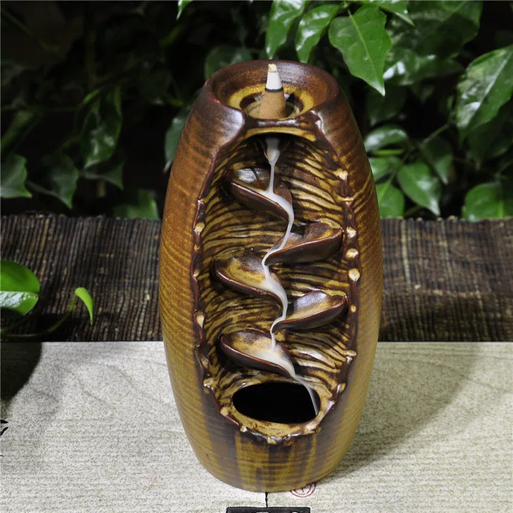 Китайские сделанные вручную из керамики старинная курильница для благовоний в